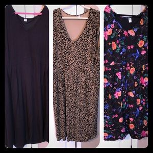 Old Navy Cap Sleeve Knit Dresses Size 3x